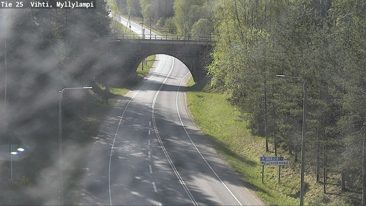 Weather Camera Image Road 25 Lohja Myllylampi, Lohja, Uusimaa
