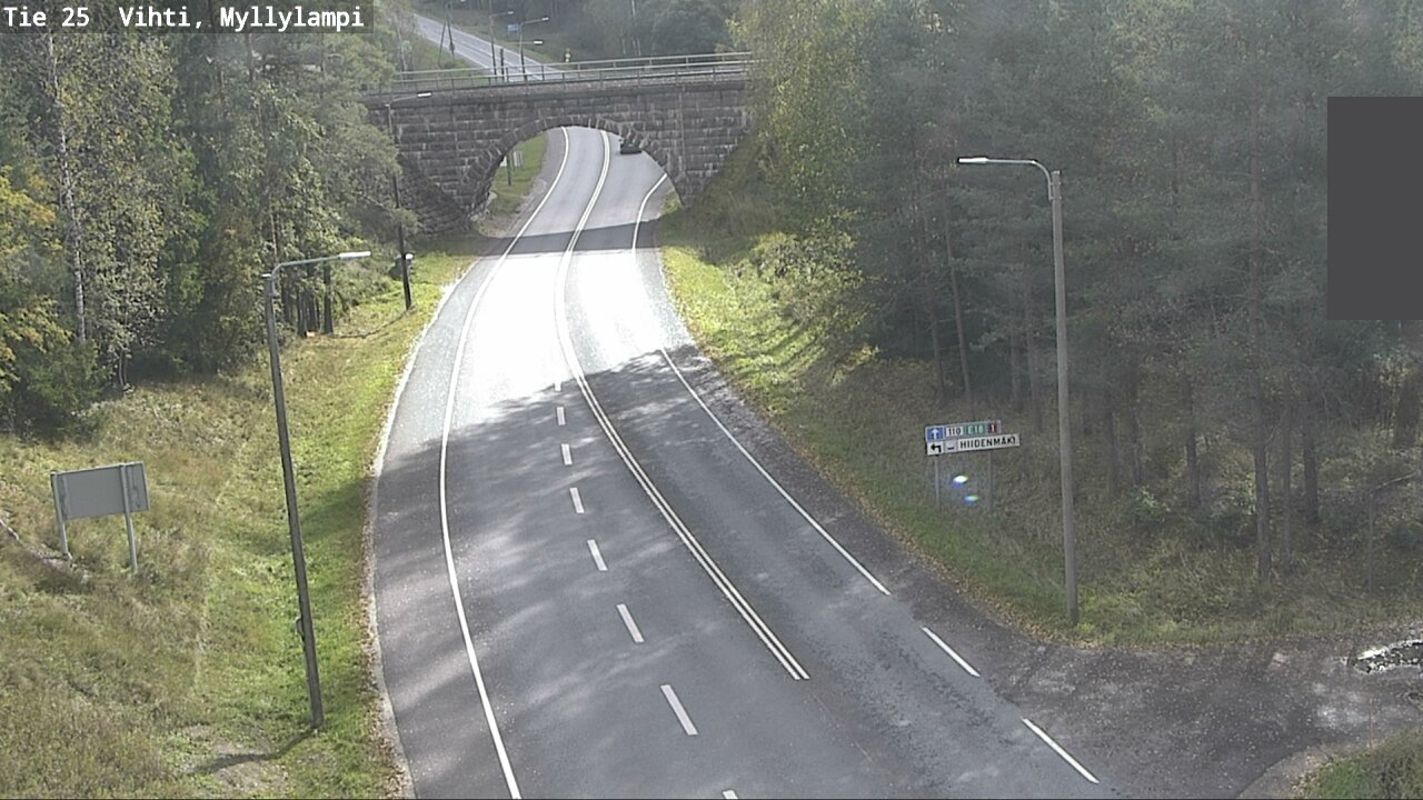 Weather Camera Image Road 25 Lohja Myllylampi, Lohja, Uusimaa