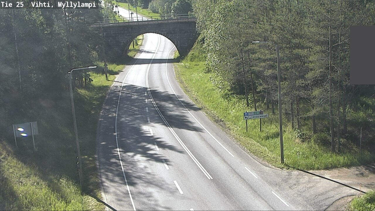 Kelikamerat Kuva Tie 25 Lohja Myllylampi, Lohja, Uusimaa