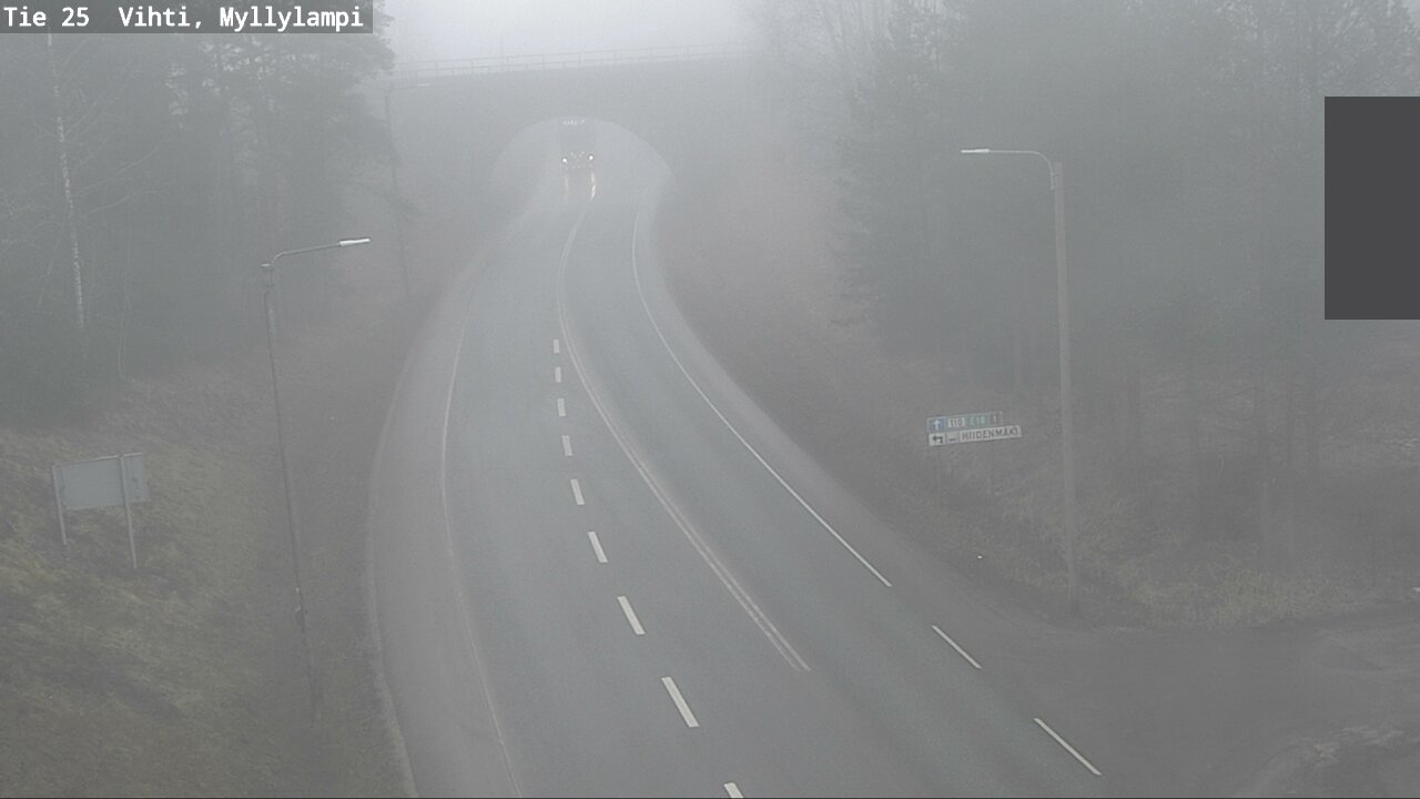 Kelikamerat Kuva Tie 25 Lohja Myllylampi, Lohja, Uusimaa