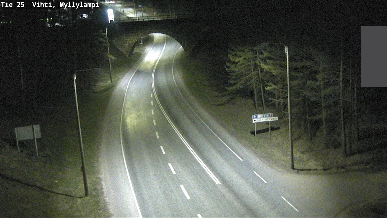 Kelikamerat Kuva Tie 25 Lohja Myllylampi, Lohja, Uusimaa