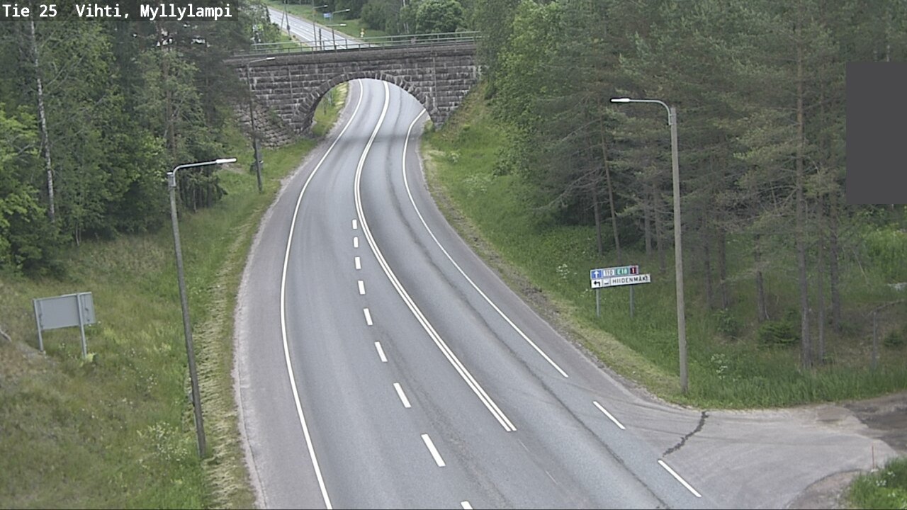 Kelikamerat Kuva Tie 25 Lohja Myllylampi, Lohja, Uusimaa