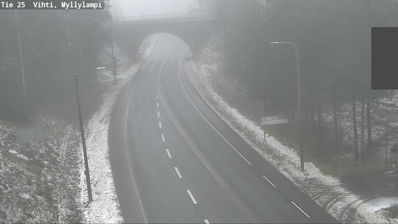 Kelikamerat Kuva Tie 25 Lohja Myllylampi, Lohja, Uusimaa