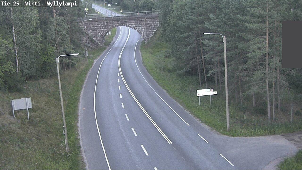 Kelikamerat Kuva Tie 25 Lohja Myllylampi, Lohja, Uusimaa
