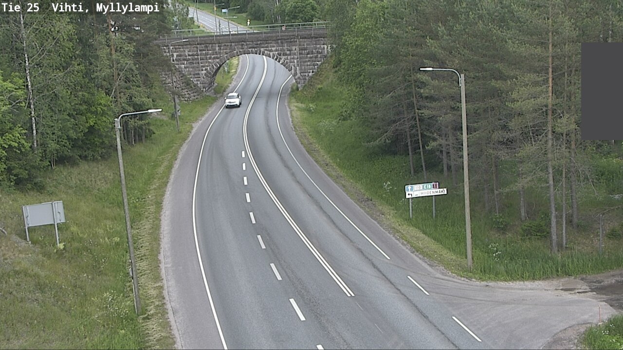Kelikamerat Kuva Tie 25 Lohja Myllylampi, Lohja, Uusimaa