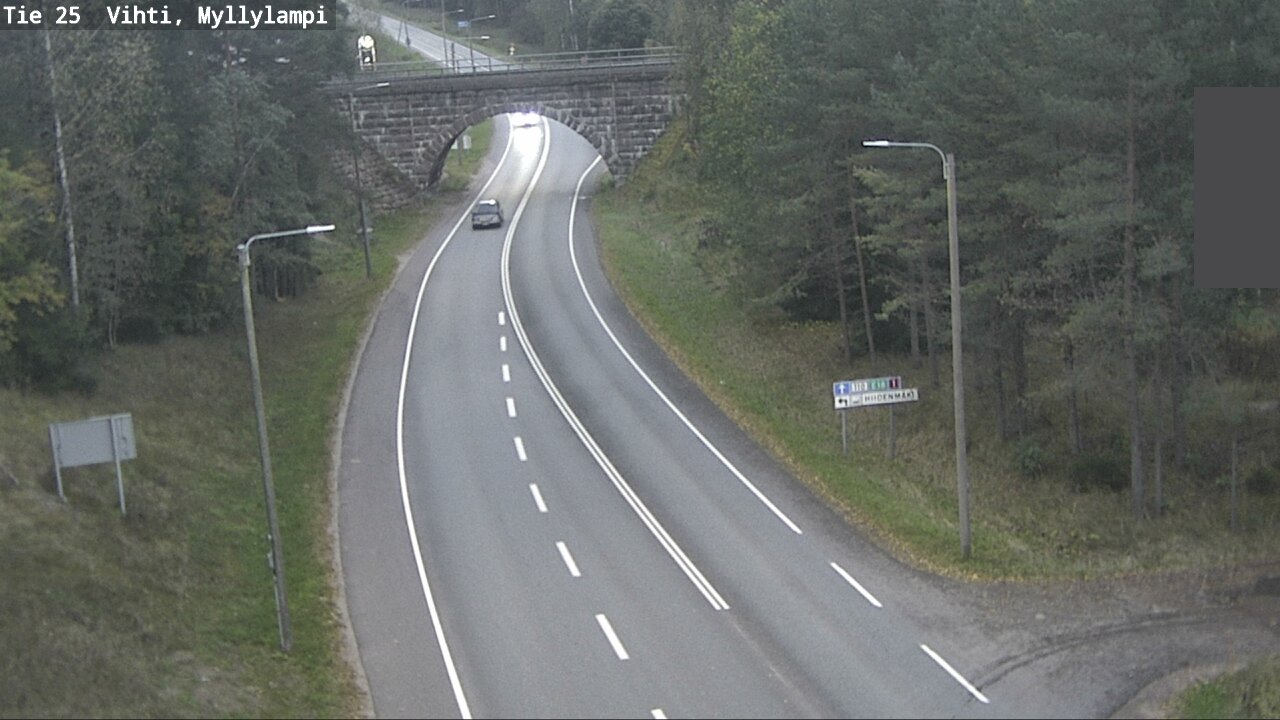 Kelikamerat Kuva Tie 25 Lohja Myllylampi, Lohja, Uusimaa