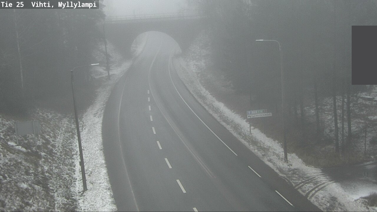 Kelikamerat Kuva Tie 25 Lohja Myllylampi, Lohja, Uusimaa