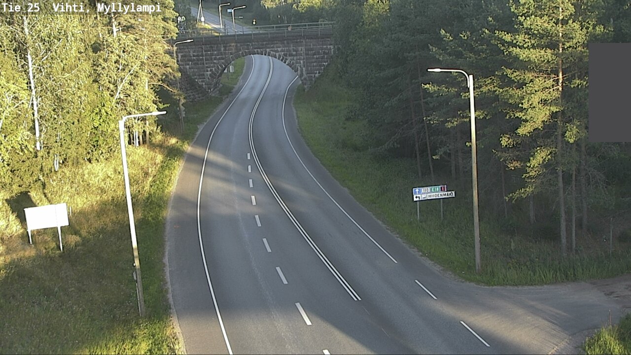 Kelikamerat Kuva Tie 25 Lohja Myllylampi, Lohja, Uusimaa