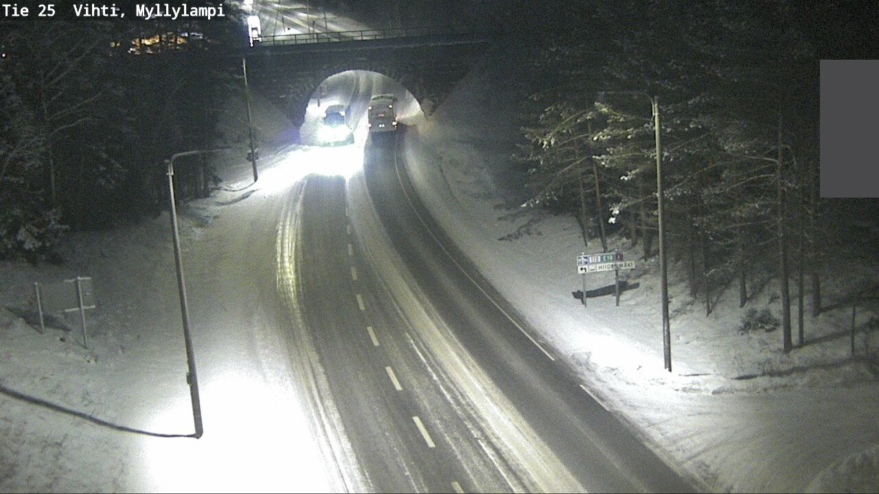 Kelikamerat Kuva Tie 25 Lohja Myllylampi, Lohja, Uusimaa