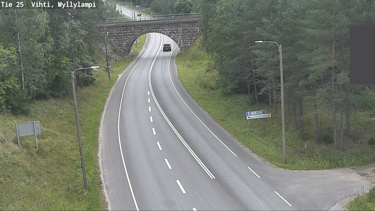 Kelikamerat Kuva Tie 25 Lohja Myllylampi, Lohja, Uusimaa