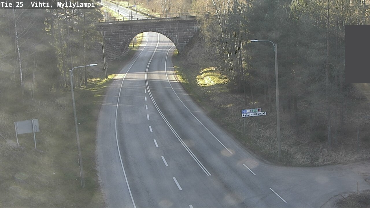 Kelikamerat Kuva Tie 25 Lohja Myllylampi, Lohja, Uusimaa