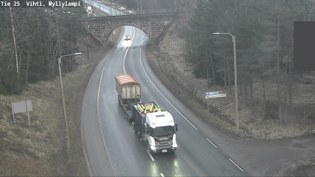 Kelikamerat Kuva Tie 25 Lohja Myllylampi, Lohja, Uusimaa