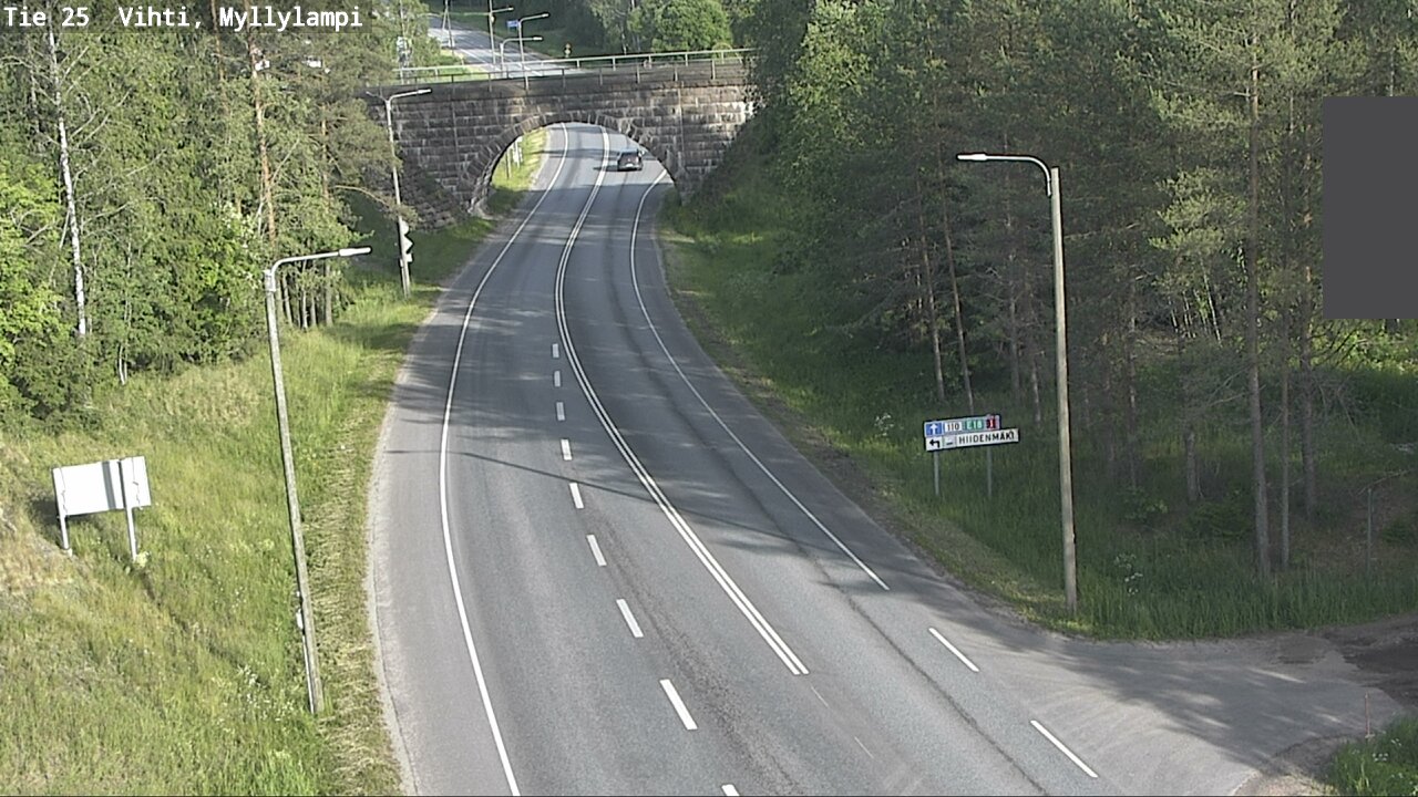 Kelikamerat Kuva Tie 25 Lohja Myllylampi, Lohja, Uusimaa