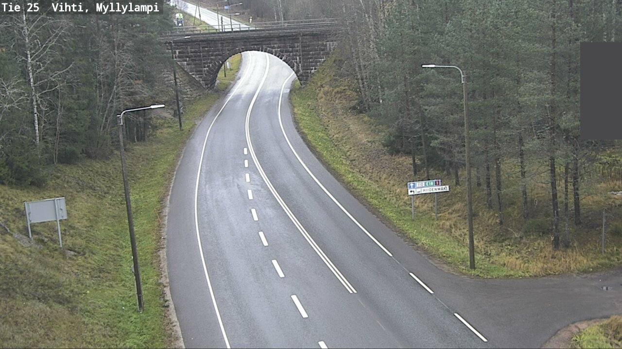 Kelikamerat Kuva Tie 25 Lohja Myllylampi, Lohja, Uusimaa