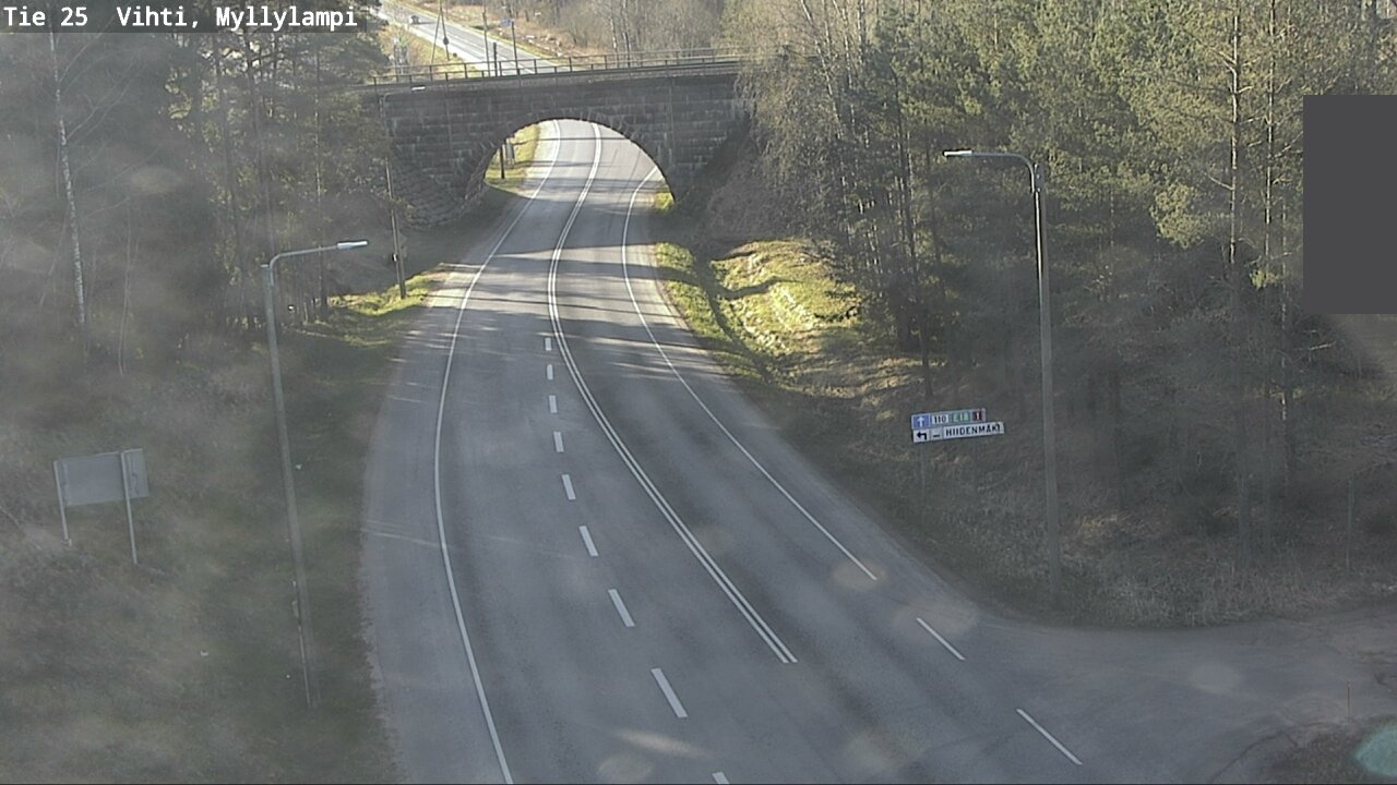 Kelikamerat Kuva Tie 25 Lohja Myllylampi, Lohja, Uusimaa