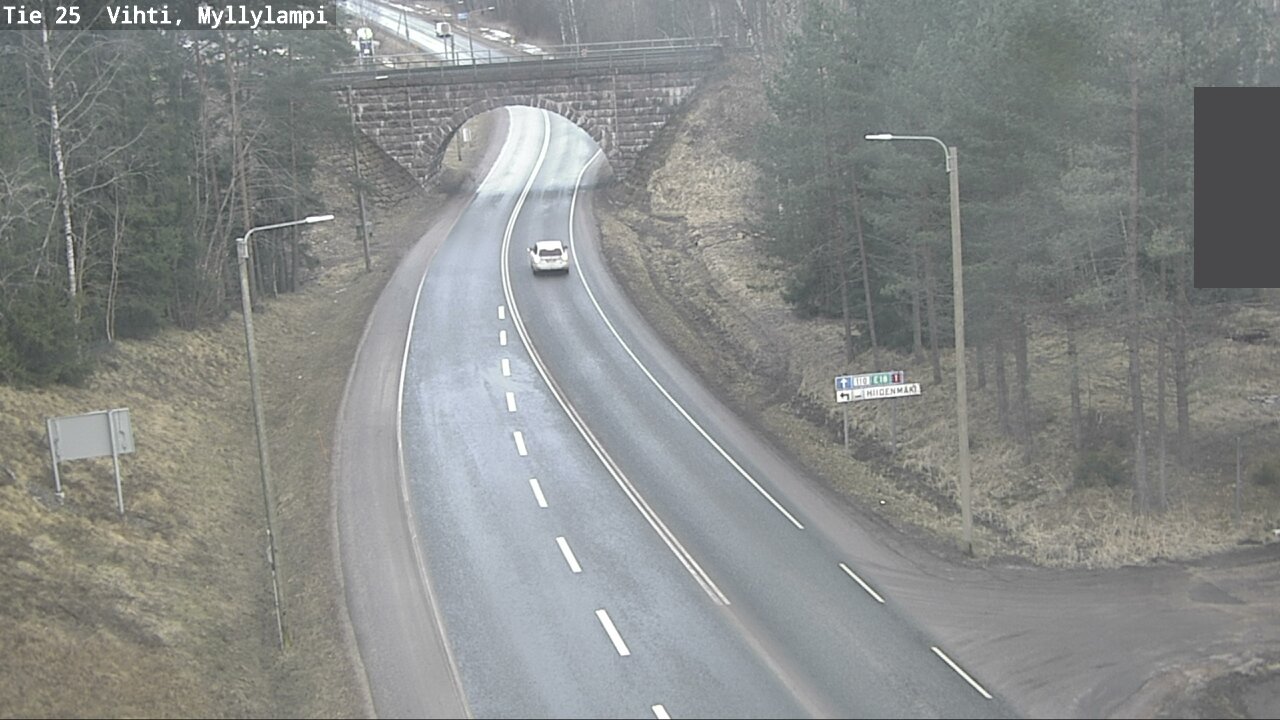 Kelikamerat Kuva Tie 25 Lohja Myllylampi, Lohja, Uusimaa