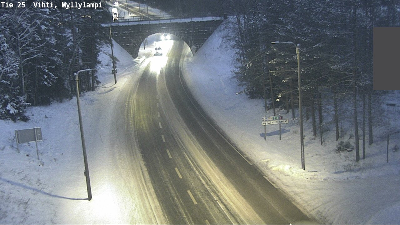 Kelikamerat Kuva Tie 25 Lohja Myllylampi, Lohja, Uusimaa