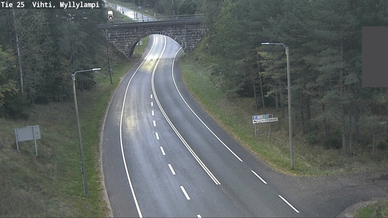 Kelikamerat Kuva Tie 25 Lohja Myllylampi, Lohja, Uusimaa