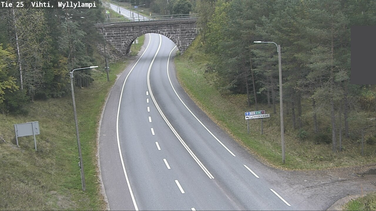 Kelikamerat Kuva Tie 25 Lohja Myllylampi, Lohja, Uusimaa