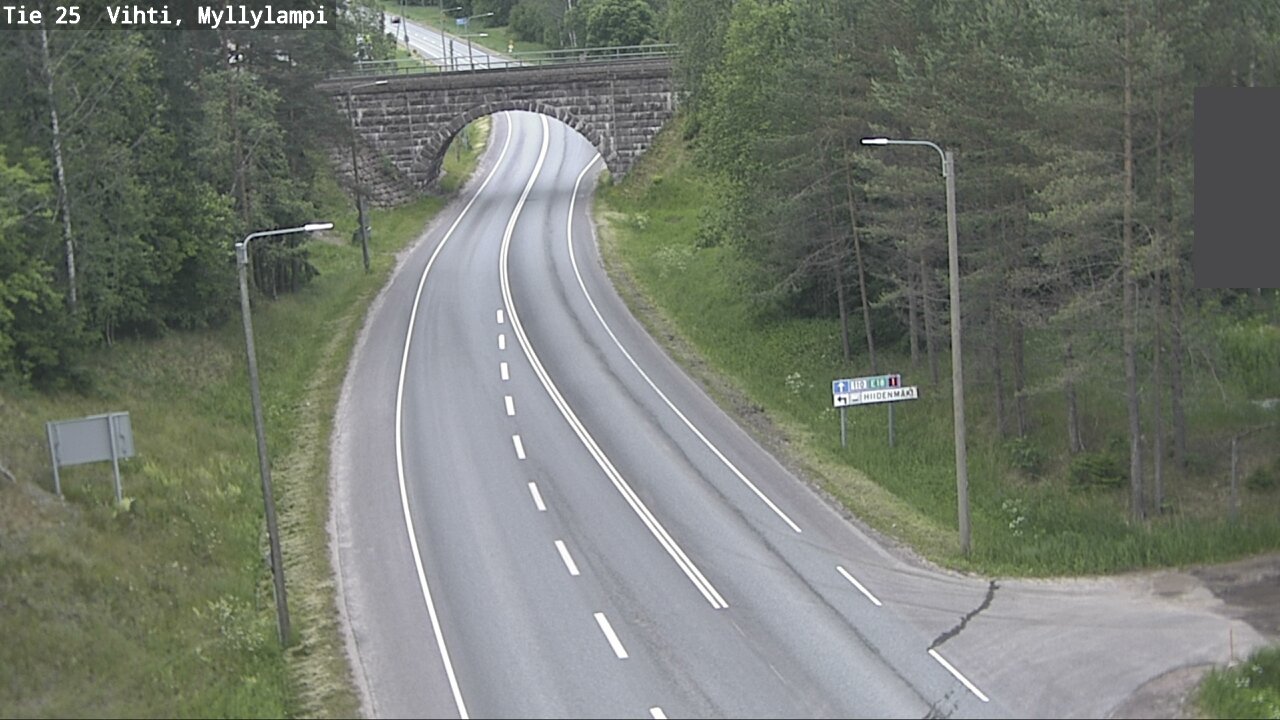 Kelikamerat Kuva Tie 25 Lohja Myllylampi, Lohja, Uusimaa