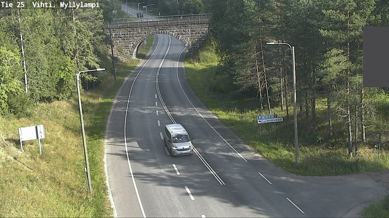 Kelikamerat Kuva Tie 25 Lohja Myllylampi, Lohja, Uusimaa