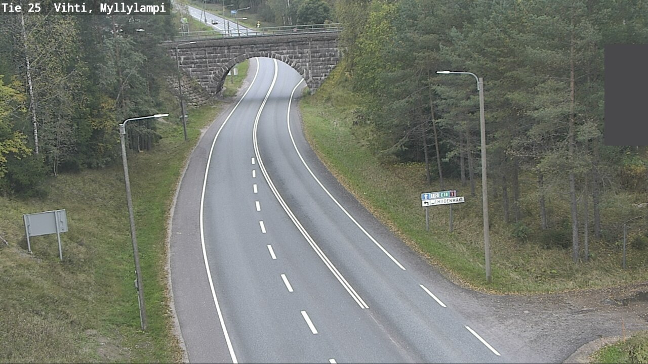Kelikamerat Kuva Tie 25 Lohja Myllylampi, Lohja, Uusimaa