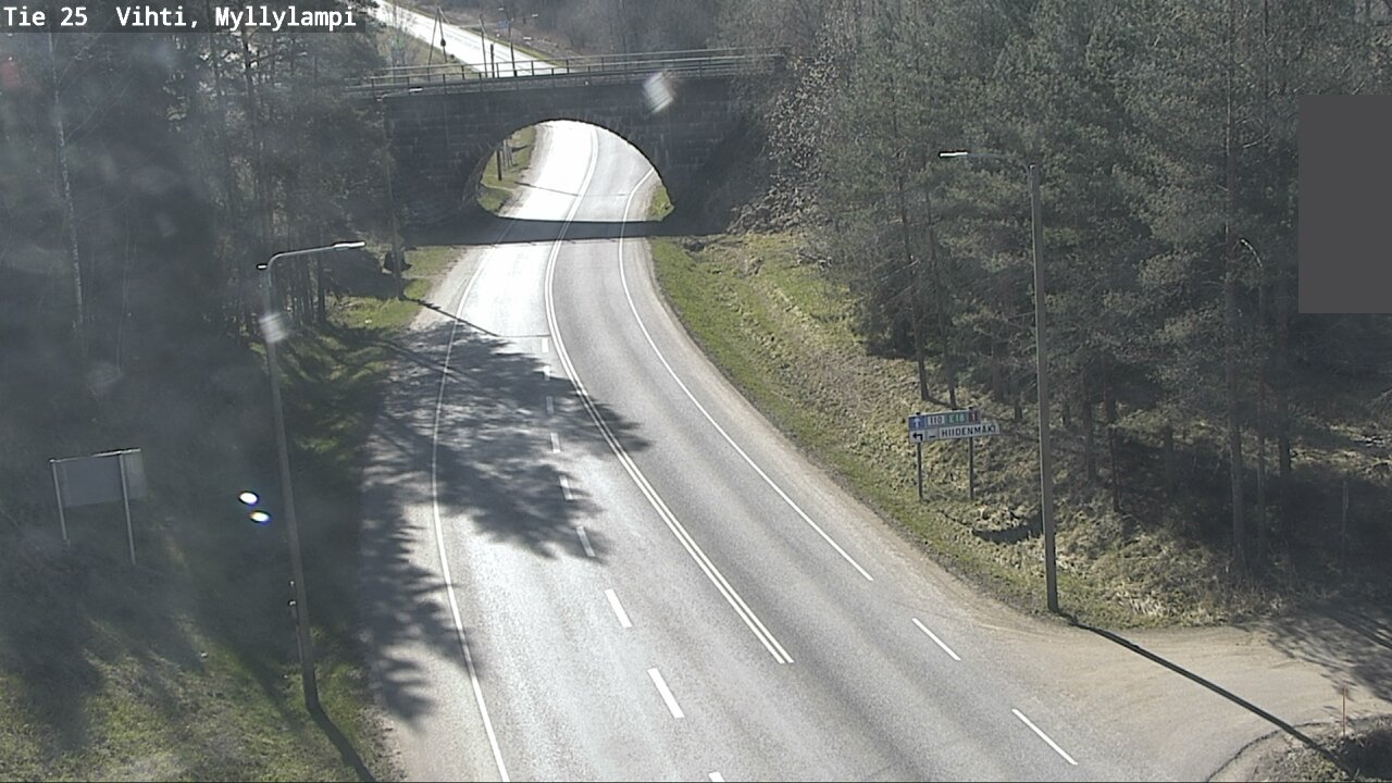 Kelikamerat Kuva Tie 25 Lohja Myllylampi, Lohja, Uusimaa