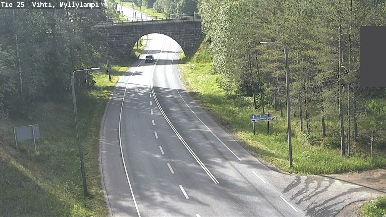 Kelikamerat Kuva Tie 25 Lohja Myllylampi, Lohja, Uusimaa