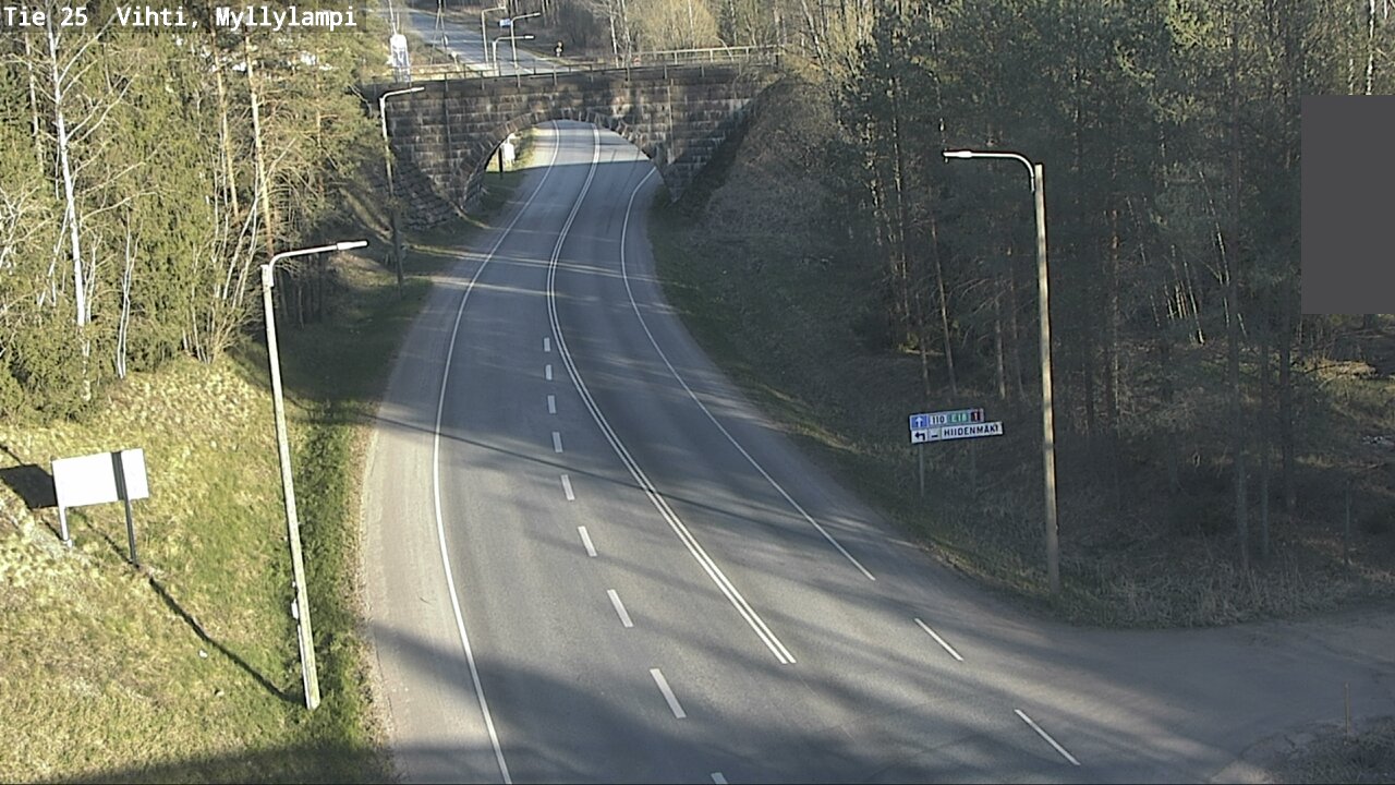 Kelikamerat Kuva Tie 25 Lohja Myllylampi, Lohja, Uusimaa