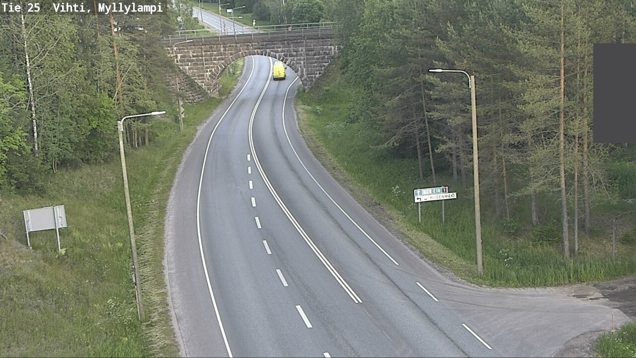 Kelikamerat Kuva Tie 25 Lohja Myllylampi, Lohja, Uusimaa