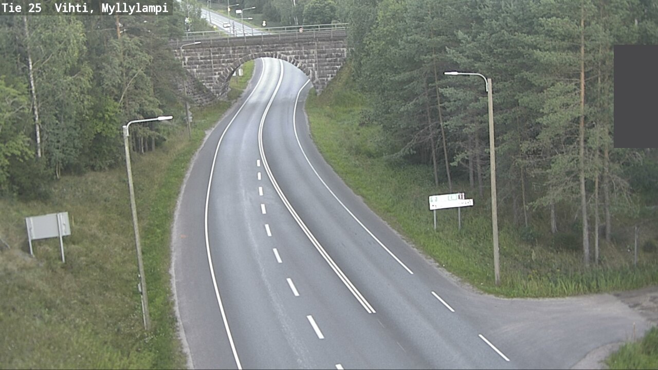 Kelikamerat Kuva Tie 25 Lohja Myllylampi, Lohja, Uusimaa