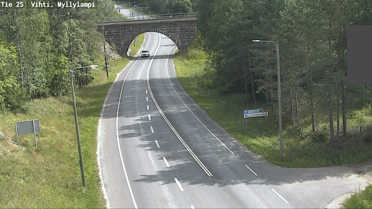Kelikamerat Kuva Tie 25 Lohja Myllylampi, Lohja, Uusimaa