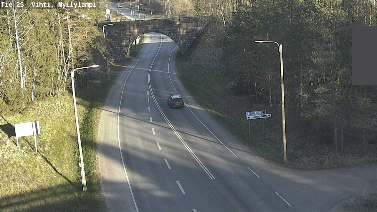 Kelikamerat Kuva Tie 25 Lohja Myllylampi, Lohja, Uusimaa