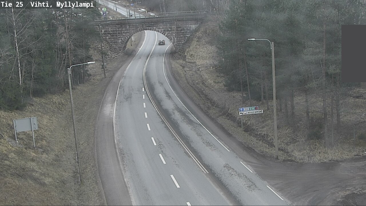 Kelikamerat Kuva Tie 25 Lohja Myllylampi, Lohja, Uusimaa