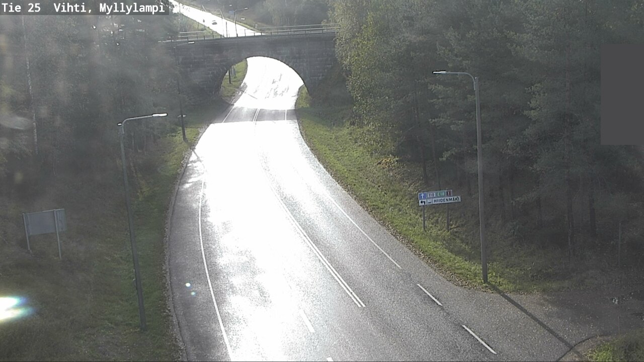 Weather Camera Image Road 25 Lohja Myllylampi, Lohja, Uusimaa