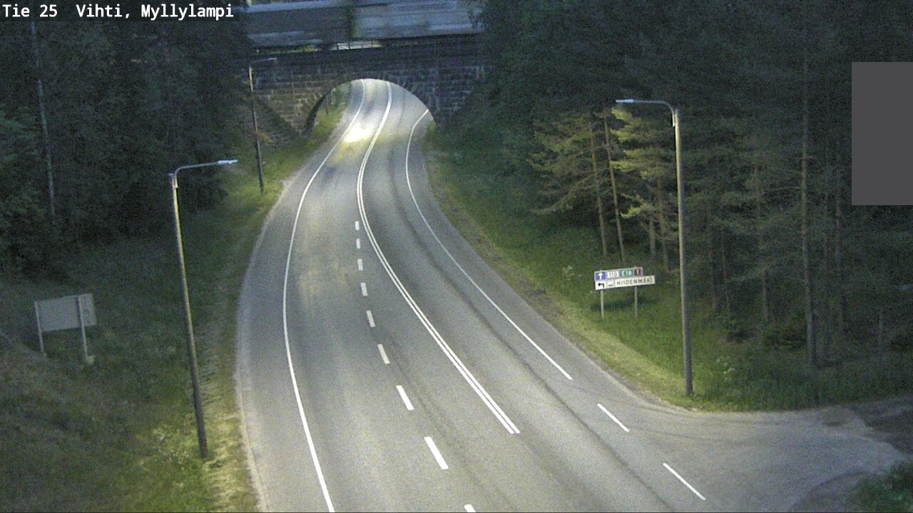 Kelikamerat Kuva Tie 25 Lohja Myllylampi, Lohja, Uusimaa