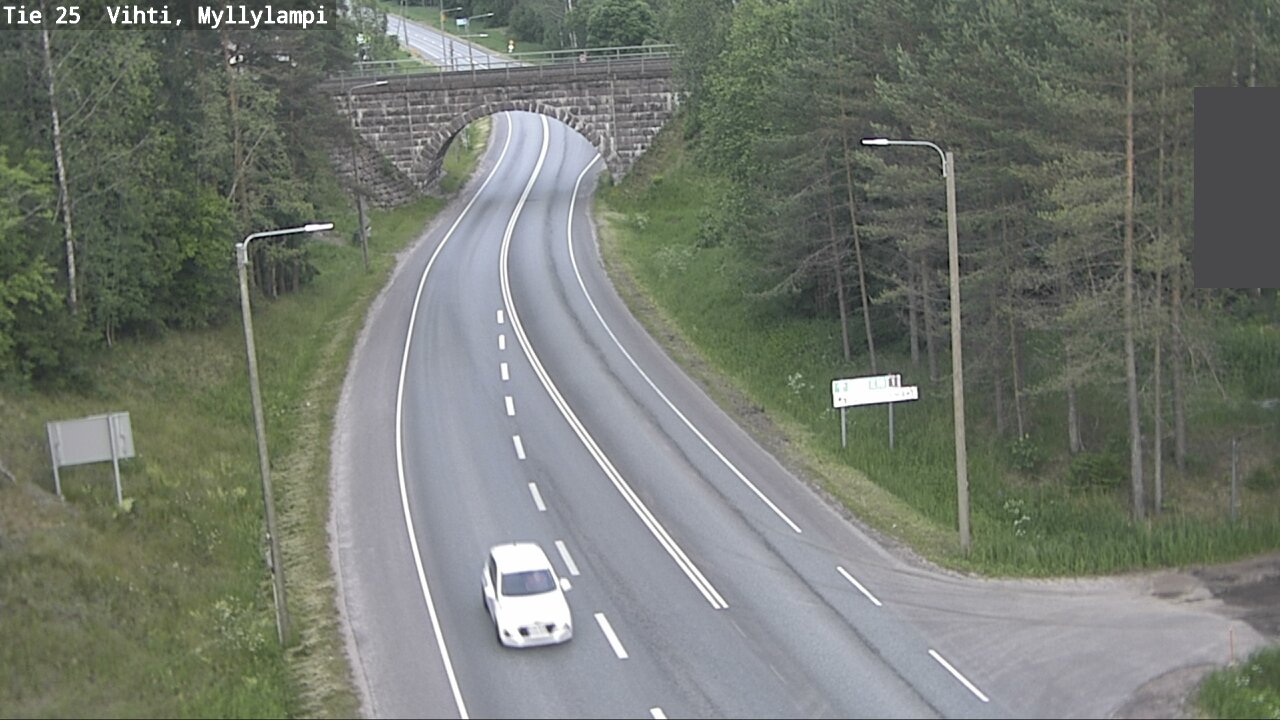 Kelikamerat Kuva Tie 25 Lohja Myllylampi, Lohja, Uusimaa