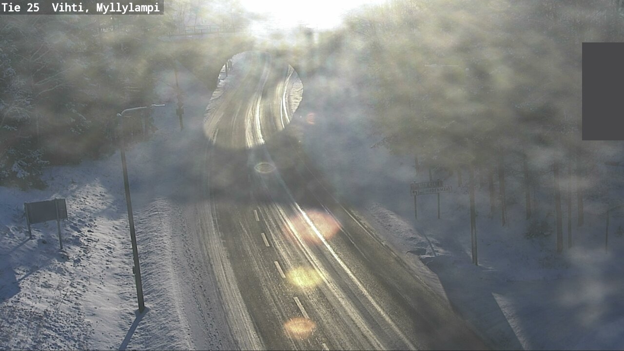 Kelikamerat Kuva Tie 25 Lohja Myllylampi, Lohja, Uusimaa