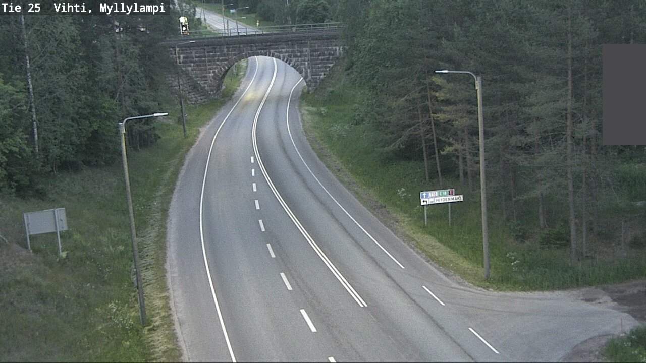 Kelikamerat Kuva Tie 25 Lohja Myllylampi, Lohja, Uusimaa