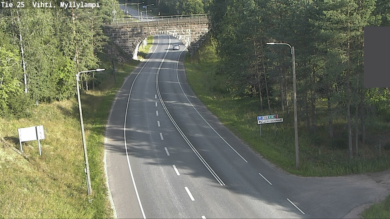 Kelikamerat Kuva Tie 25 Lohja Myllylampi, Lohja, Uusimaa