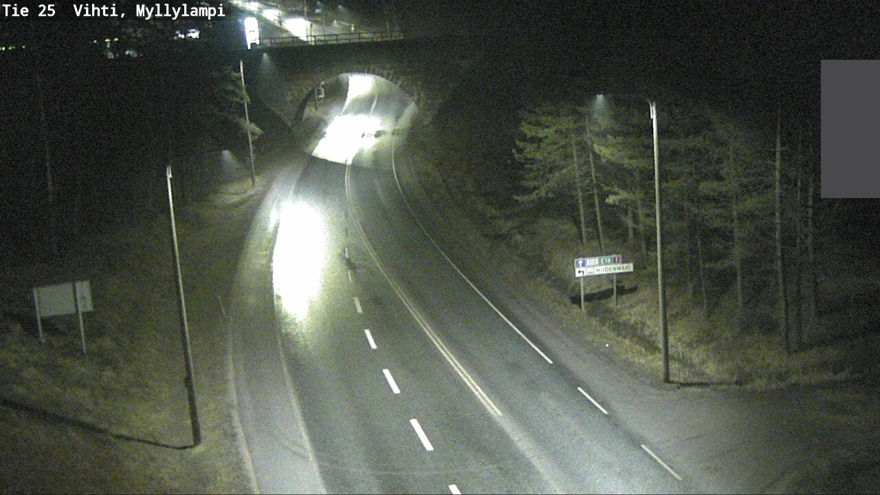 Kelikamerat Kuva Tie 25 Lohja Myllylampi, Lohja, Uusimaa