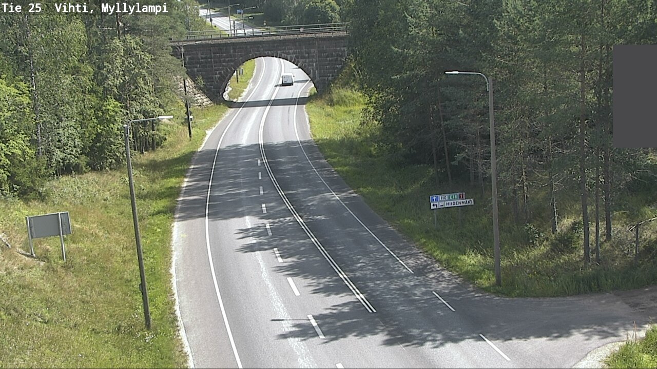 Kelikamerat Kuva Tie 25 Lohja Myllylampi, Lohja, Uusimaa