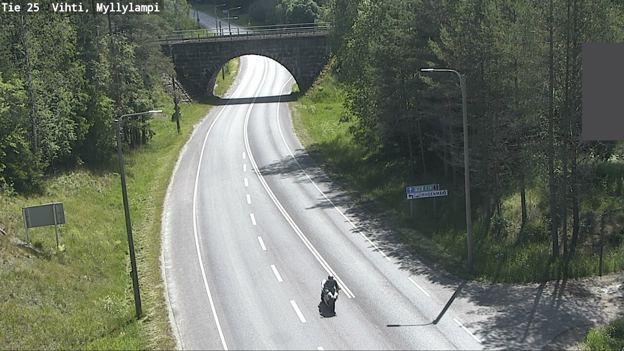 Kelikamerat Kuva Tie 25 Lohja Myllylampi, Lohja, Uusimaa