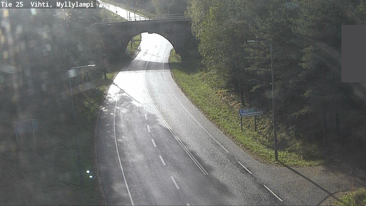 Weather Camera Image Road 25 Lohja Myllylampi, Lohja, Uusimaa