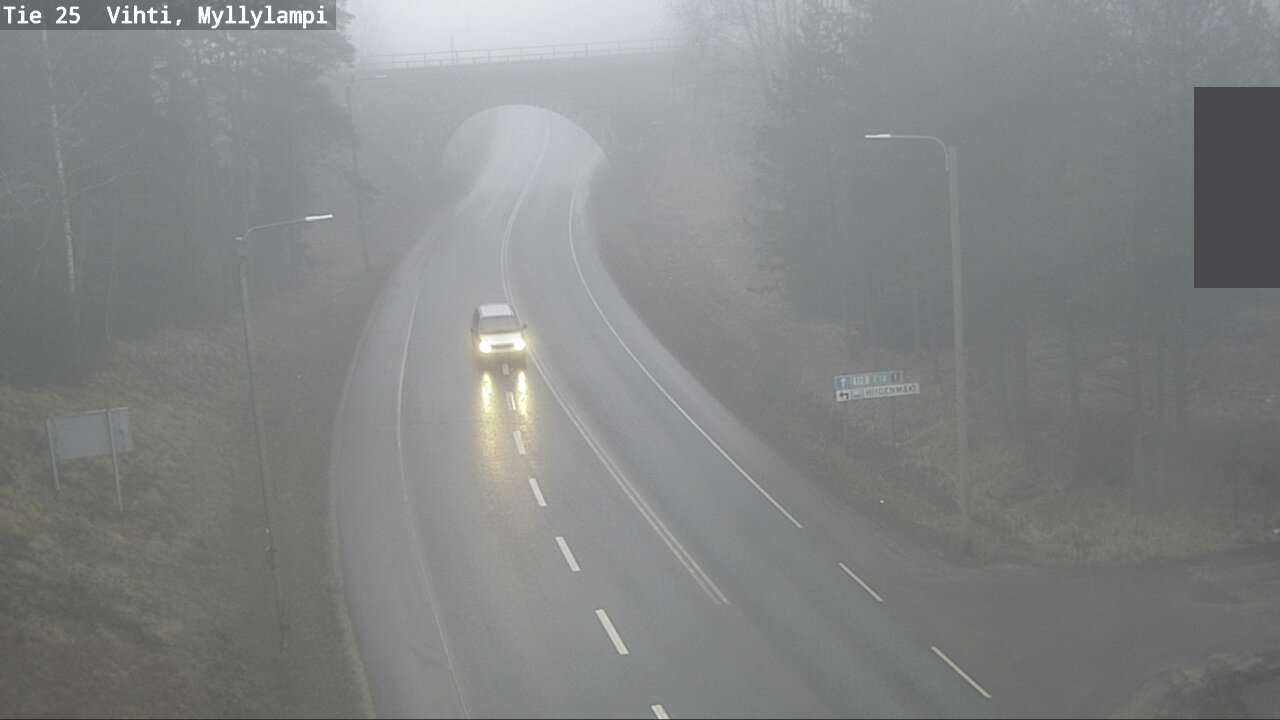 Kelikamerat Kuva Tie 25 Lohja Myllylampi, Lohja, Uusimaa