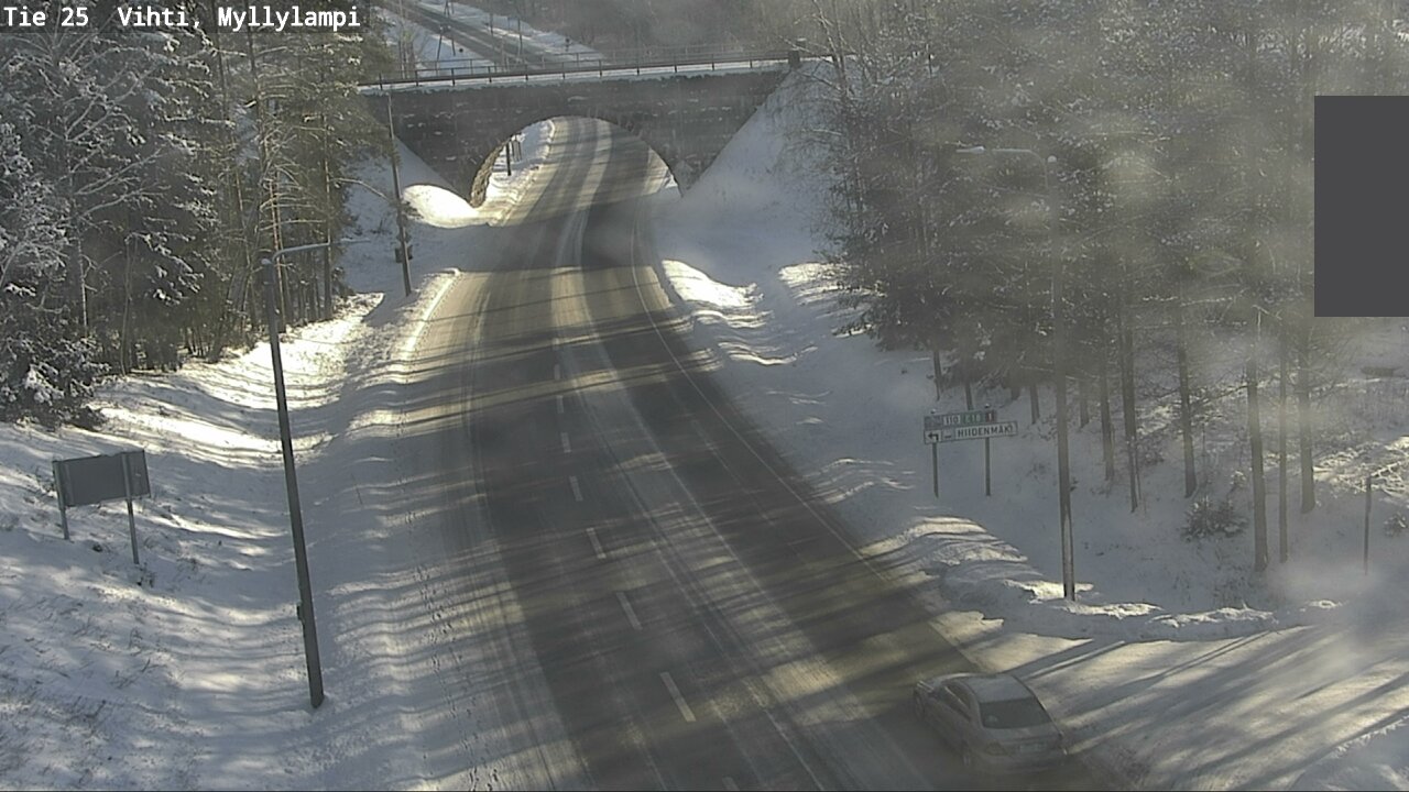 Weather Camera Image Road 25 Lohja Myllylampi, Lohja, Uusimaa