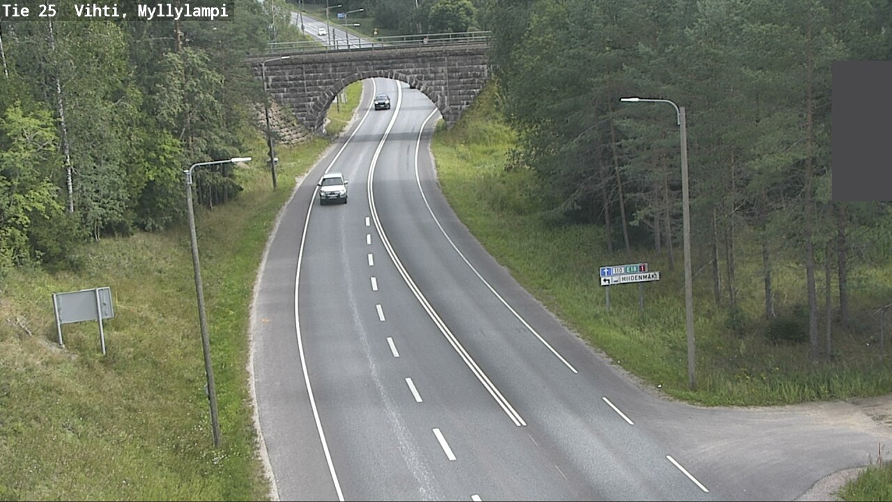 Kelikamerat Kuva Tie 25 Lohja Myllylampi, Lohja, Uusimaa