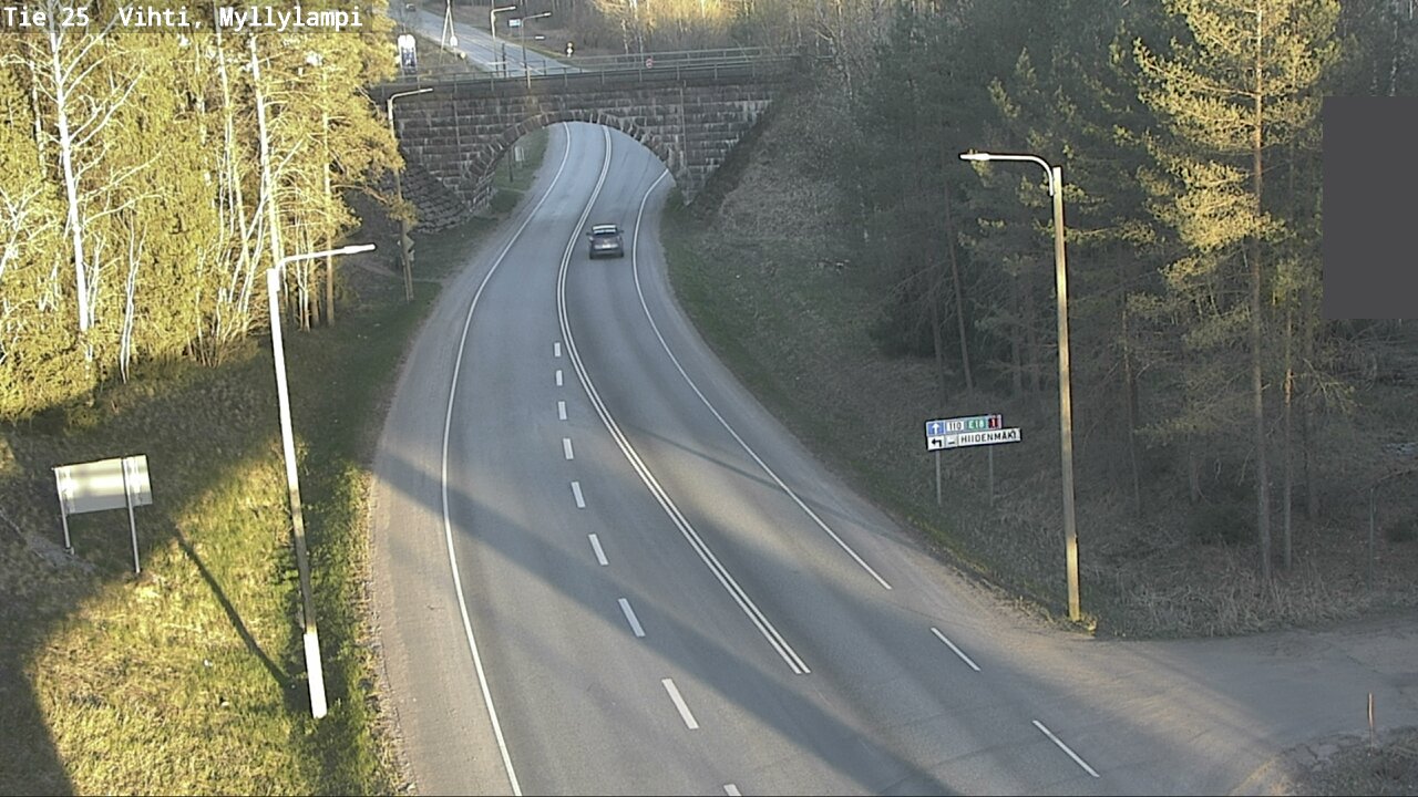 Kelikamerat Kuva Tie 25 Lohja Myllylampi, Lohja, Uusimaa