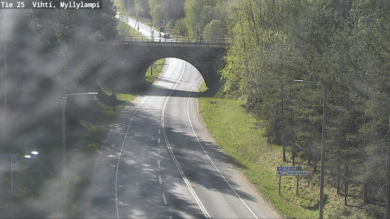 Weather Camera Image Road 25 Lohja Myllylampi, Lohja, Uusimaa
