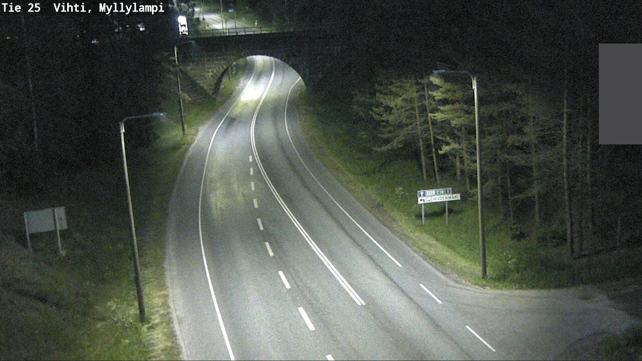 Kelikamerat Kuva Tie 25 Lohja Myllylampi, Lohja, Uusimaa